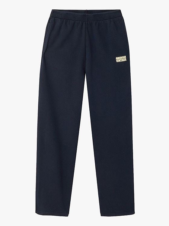 American Vintage Plizzy Sweatpants Navy vintage