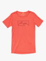 Devold Active Outline Tee Kid Cayenne