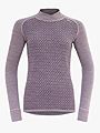 Devold Kvitegga Merino 230 Cross Neck Woman Lilla