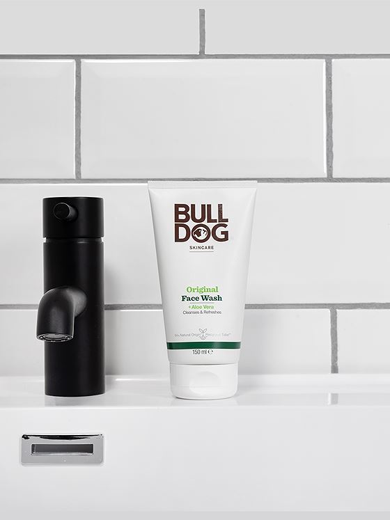 Bulldog Original Face Wash 150 ml Hvit