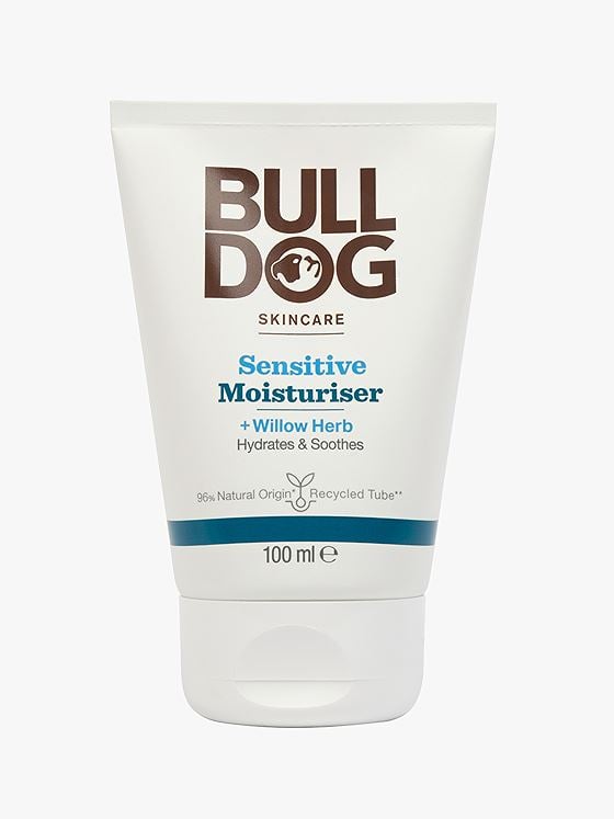 Bulldog Sensitive Moisturiser 100 ml Hvit