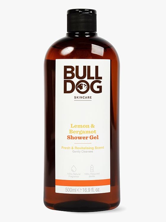 Bulldog Lemon & Bergamot Shower Gel 500 ml Hvit