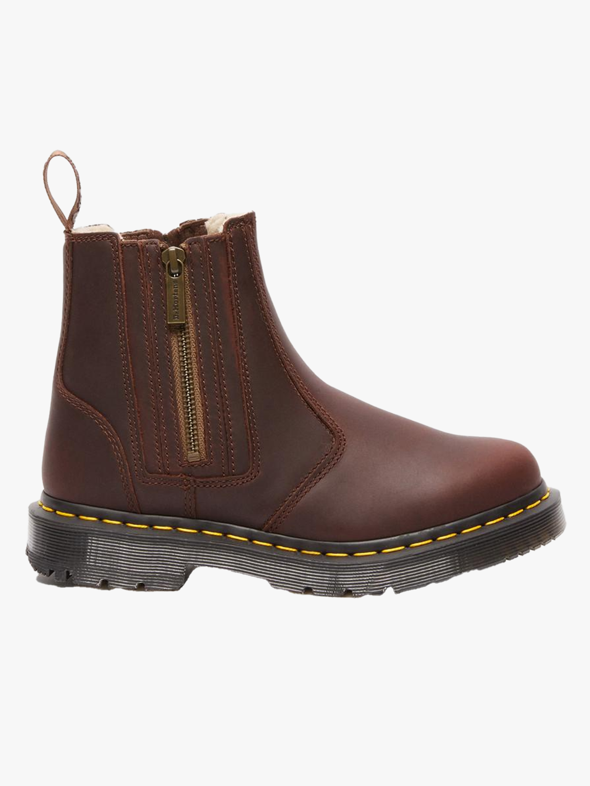 Dr. Martens 2976 Leonore II gevoerde leren chelsea boots zwart Dr. Martens 2976 Leonore II gevoerde leren chelsea boots zwart