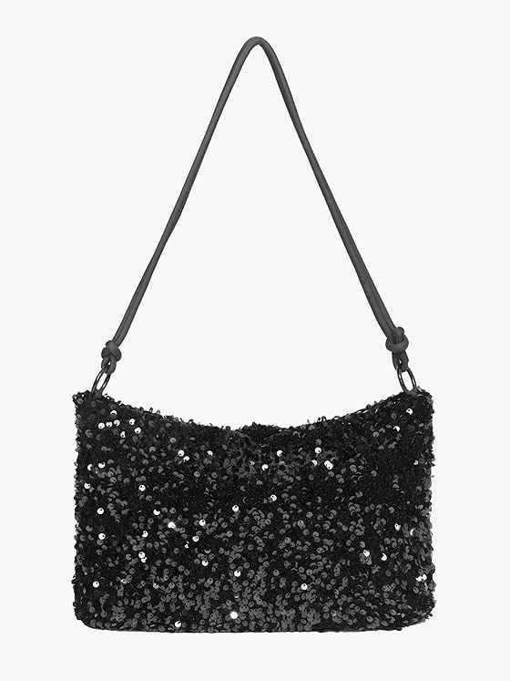 DAY ET Day Sequin Shoulder Black