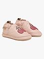 En Fant Leather shoe Applique Rose Dust