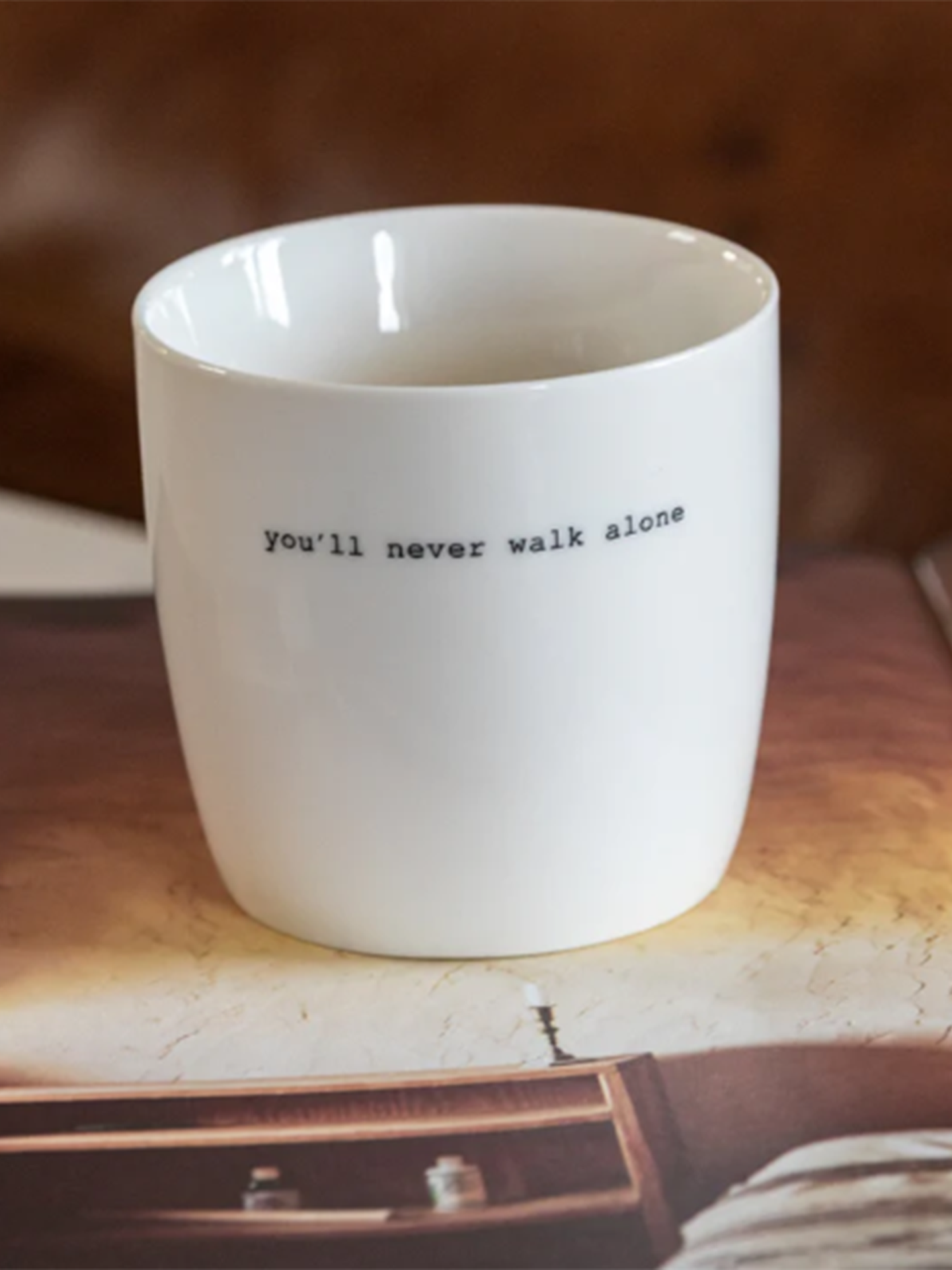 Sögne Krus Hvit You`ll Never Walk Alone Warm White