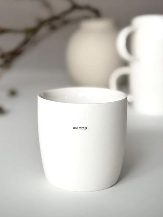 Sögne Krus Hvit Mamma Hvit