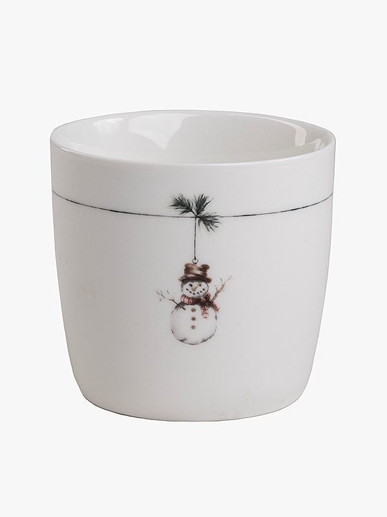 Sögne Krus Tradisjon Snømann Hvit