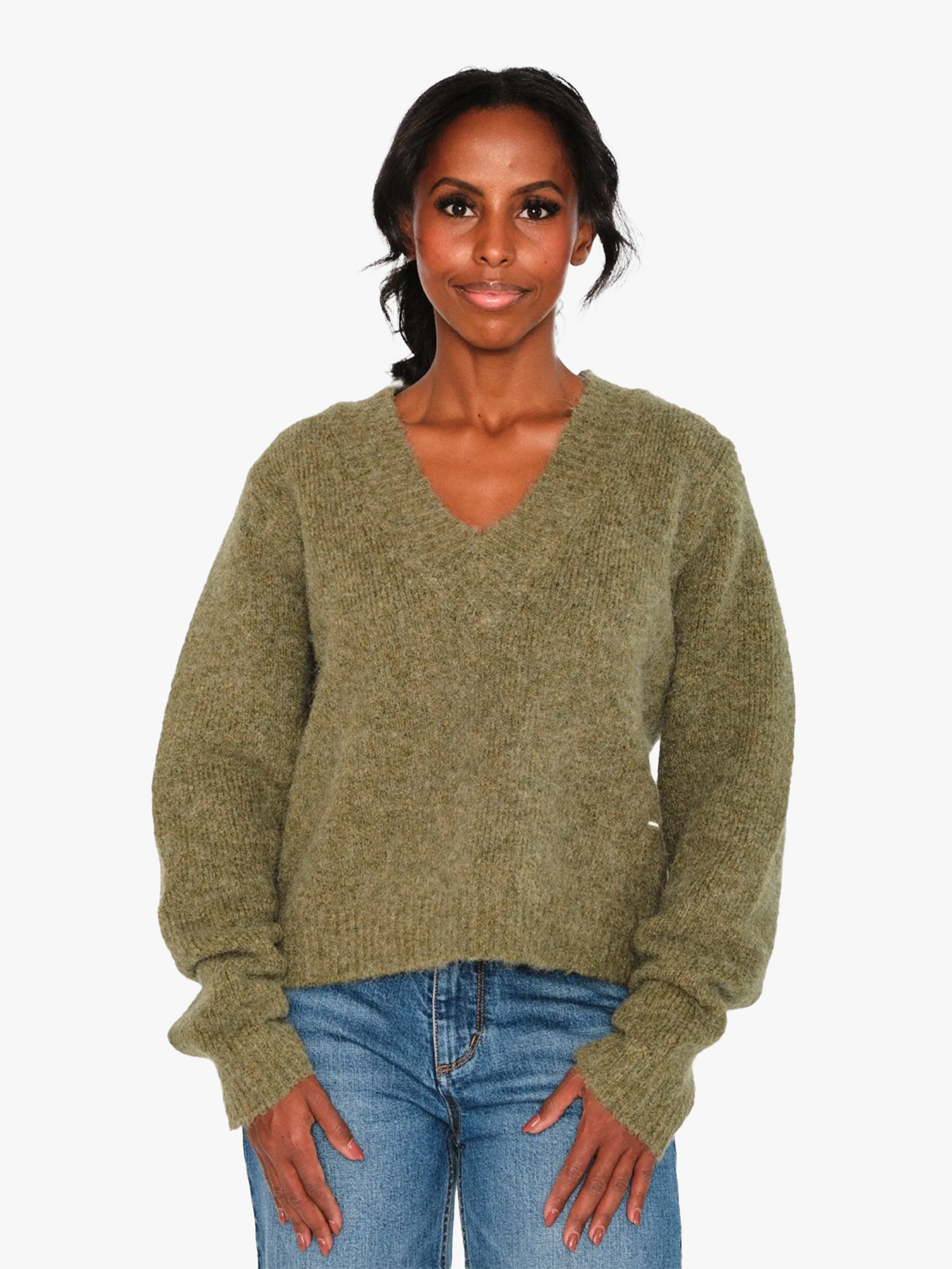 Hést Pernille Sweater Winter Moss