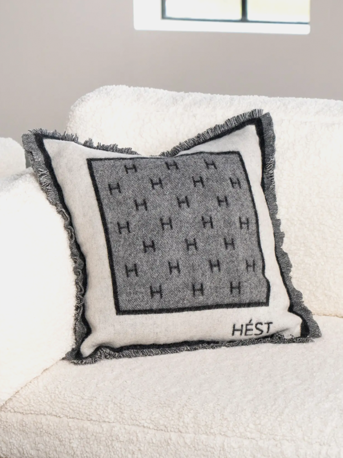 Hést Manon Pillowcase Jet Black