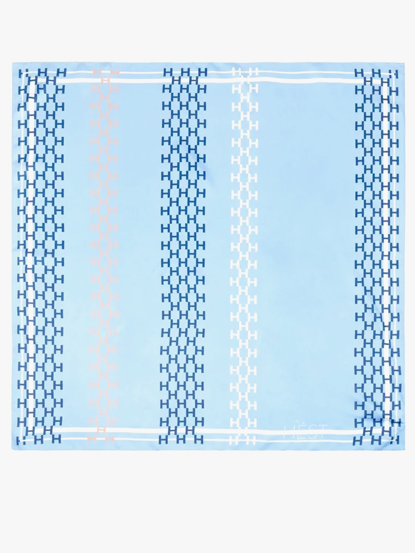 Hést Isadora Silk Scarf Large Skyway