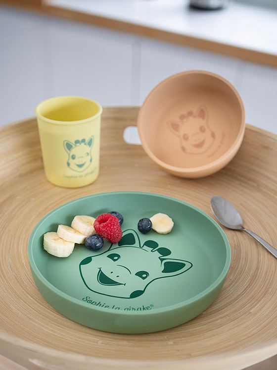 Sophie La Girafe Silicone Meal Set Flerfarget