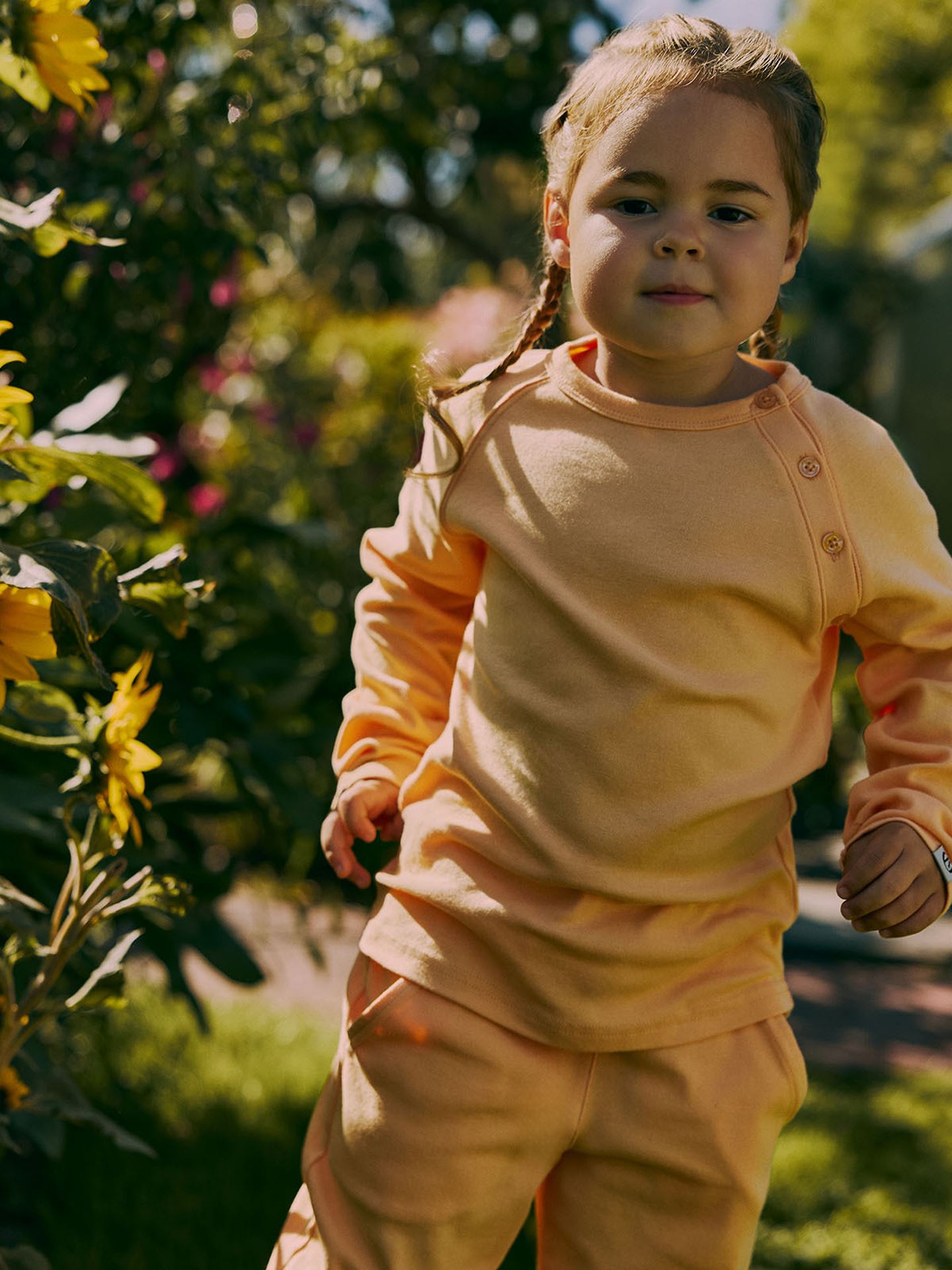 Gullkorn Villvette Longsleeve Fersken