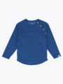 Gullkorn Villvette Ull Longsleeve Mørk Himmelblå
