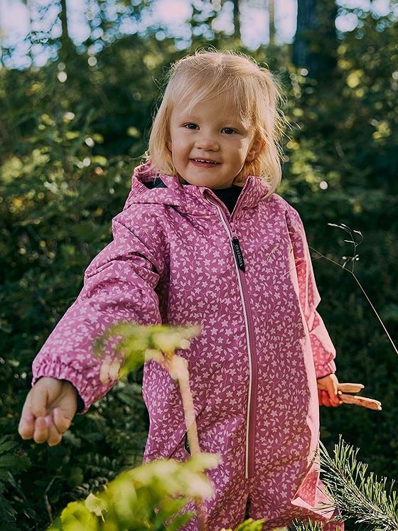 Gullkorn Tach Skalldress Rosa / Print