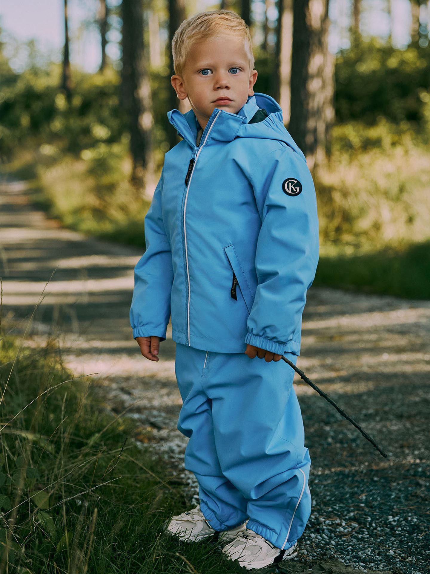 Gullkorn Tach Skalljakke Lys Blå