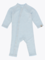 Gullkorn Vakke Ull Babydress Lys Blå