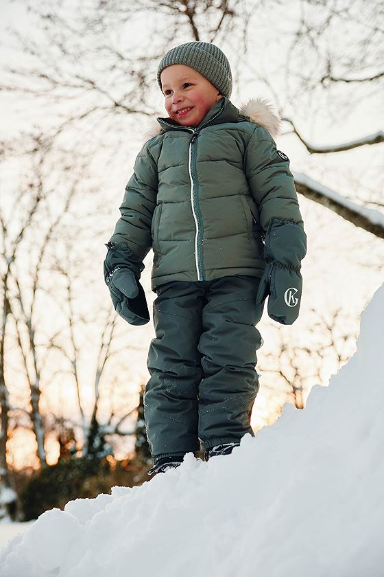 Gullkorn Talk Parkas Matt Grønn