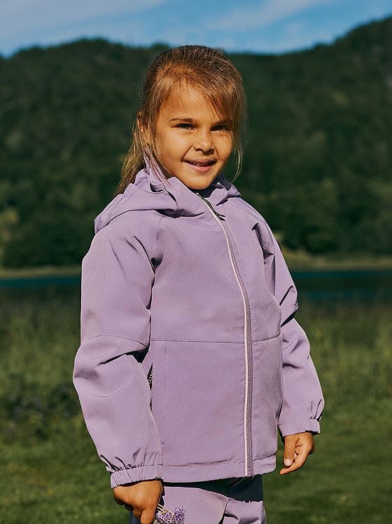 Gullkorn Skarn Skalljakke Dus Plomme