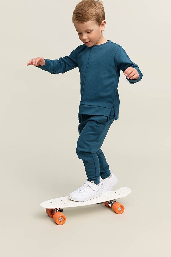 Gullkorn Perio Genser Blågrønn