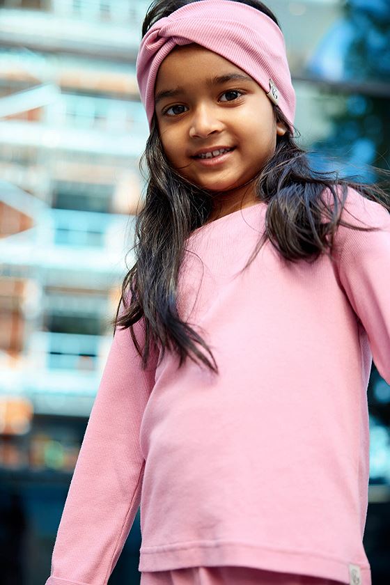 Gullkorn Melil Hårbånd Dus Rosa