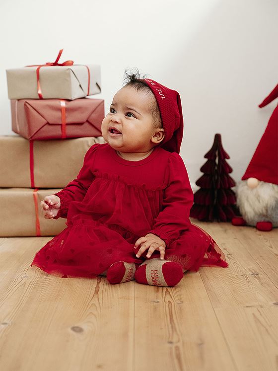 Hust and Claire Kis Kjole Teaberry