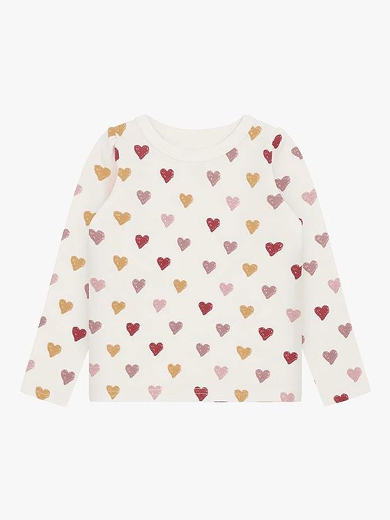 Hust and Claire Abba Hearts Puff Off White