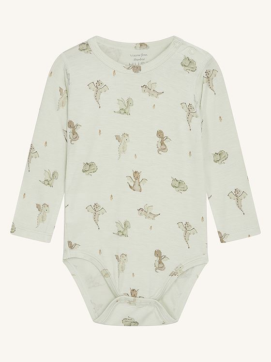 Hust and Claire Buller Body Long Sleeve Green Hint