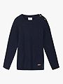 Hust and Claire Pil Wool Rib More navy