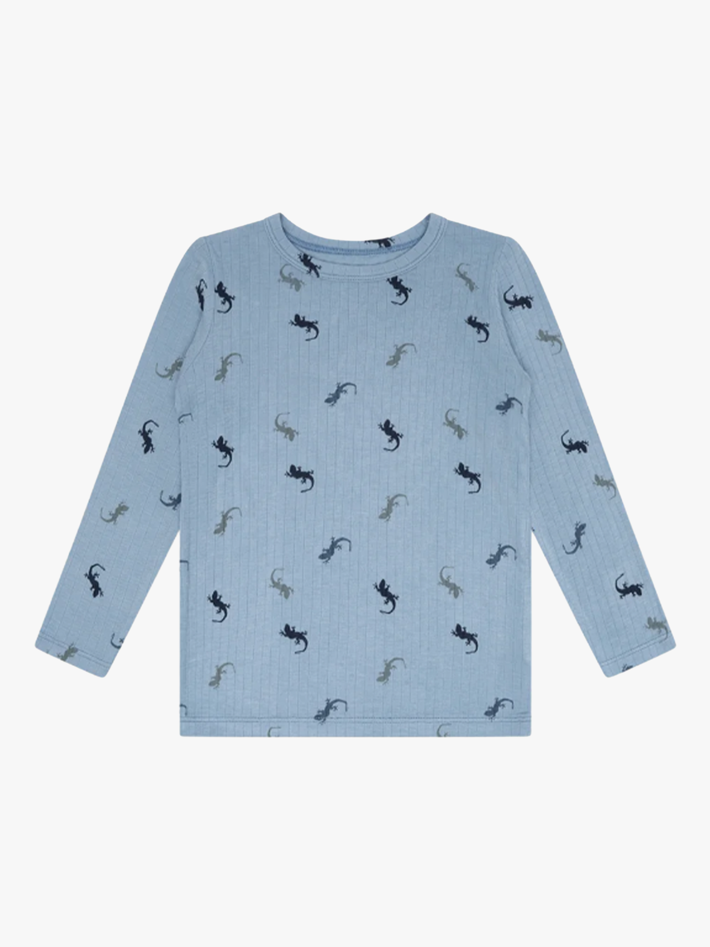 Hust and Claire Austin Lizards T-shirt Light Blue