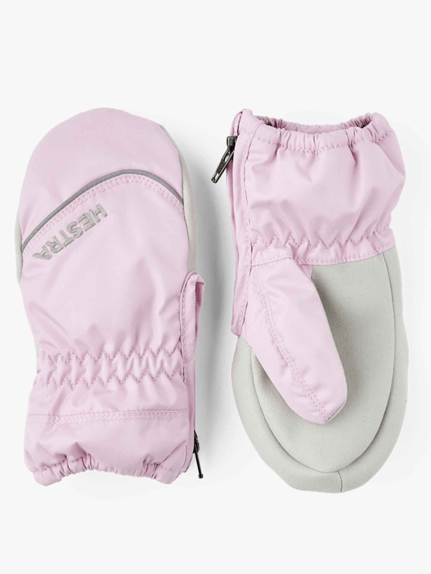 Hestra Baby Zip Light Pink