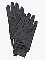 Hestra Merino Wool Liner Active 5 finger Charcoal