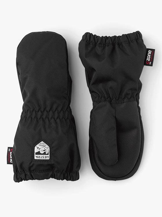 Hestra CZone Contact Kids' Shell mitt Black