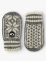 Hestra Kids' Nordic mitt Grey / Offwhite