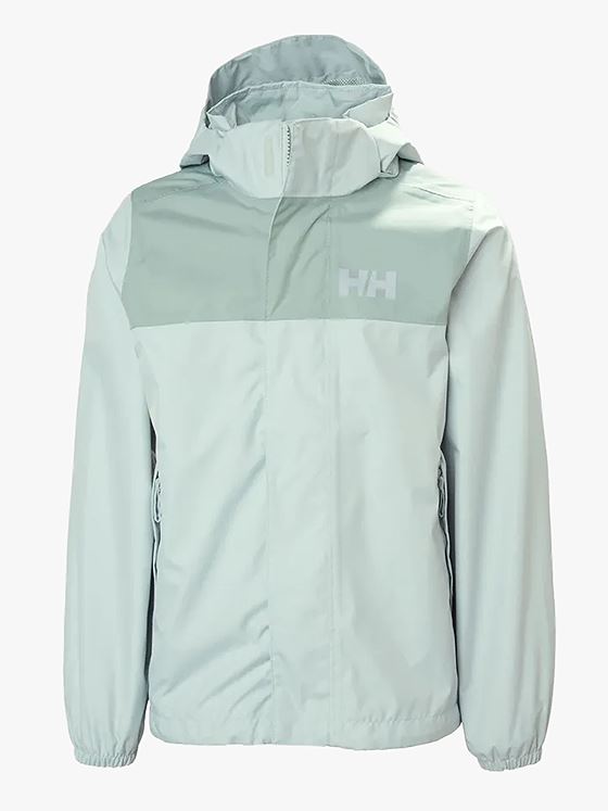 Helly Hansen Junior Vancouver Rain Jacket Grønn