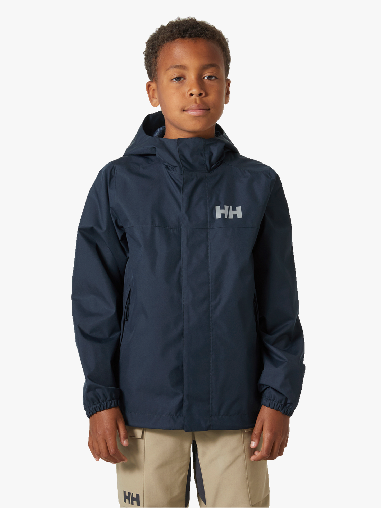 Helly Hansen Junior Vancouver Rain Jacket Blå
