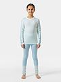 Helly Hansen Junior Lifa Merino Midweight Set Light Cyan