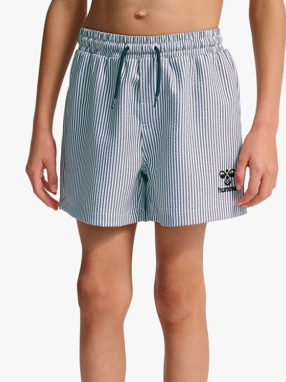 Hummel Surfo Board Shorts Navy Blazer/ Bright White