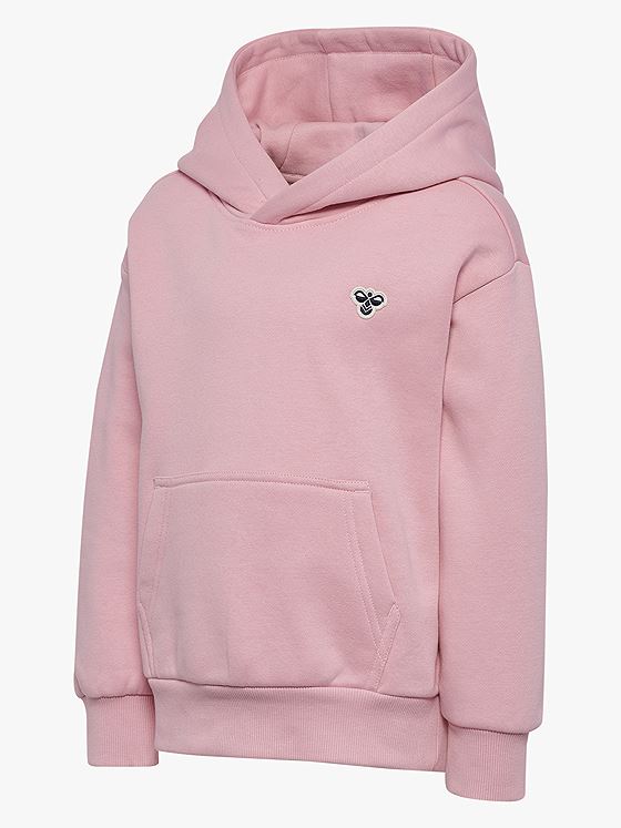 Hummel Jr Loose Hoodie Bee PINK NECTAR