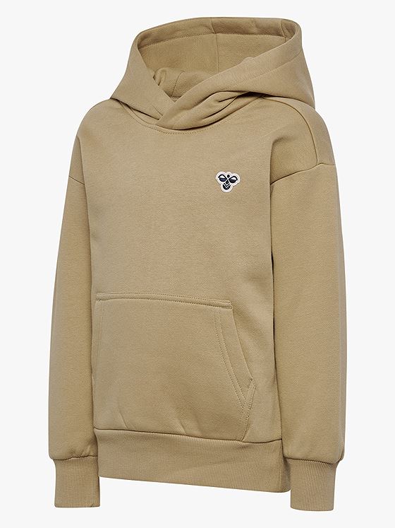 Hummel Jr Loose Hoodie Bee CORNSTALK