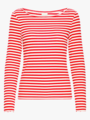 Ichi Cella Long Sleeve Cloud / Fiery Red