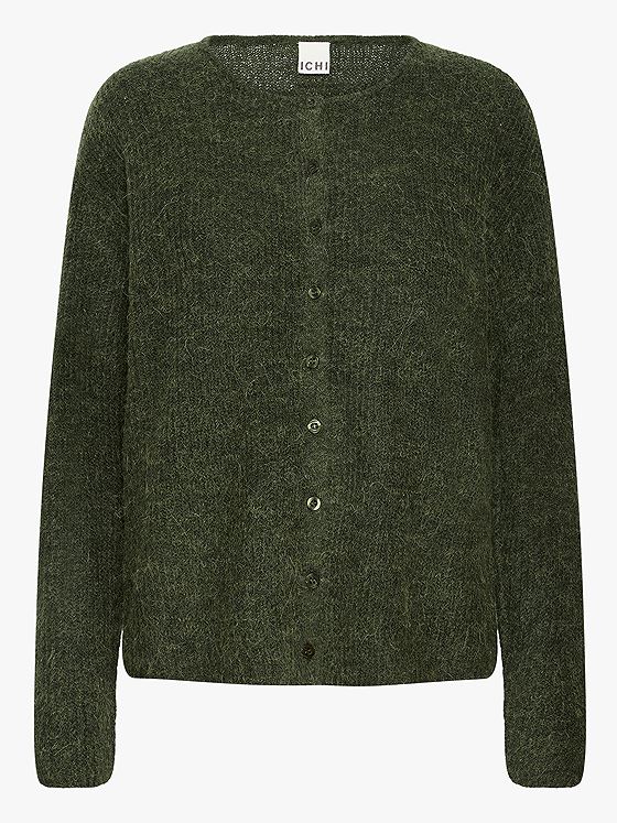 Ichi Kamara Cardigan13 Rifle Green