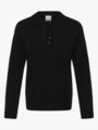 Ichi Mafa Polo Long Sleeve Black