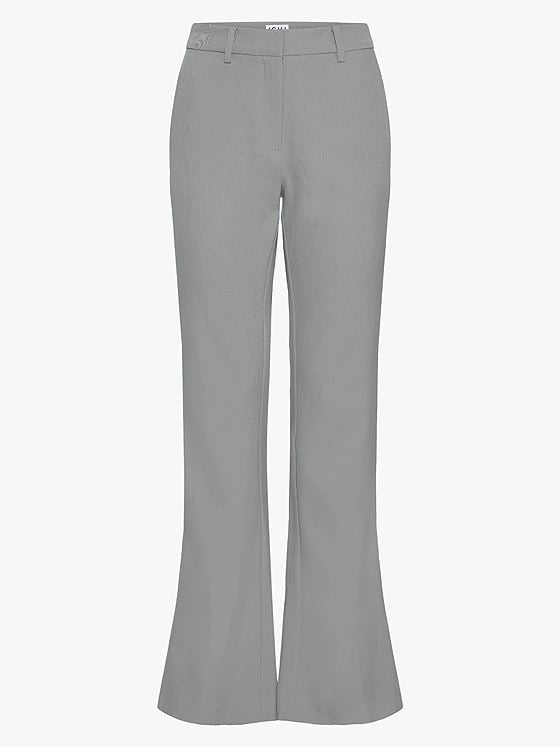 Ichi Fava Flared Pants Grey
