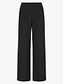 Ichi Fava Wide Pants Black