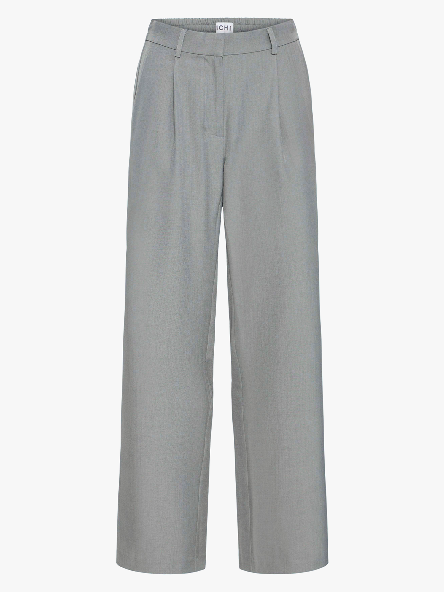 Ichi Fava Wide Pants Grey