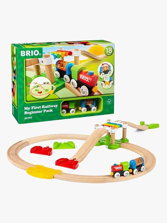 Brio ® Min første togbane, 18 deler Flerfarget
