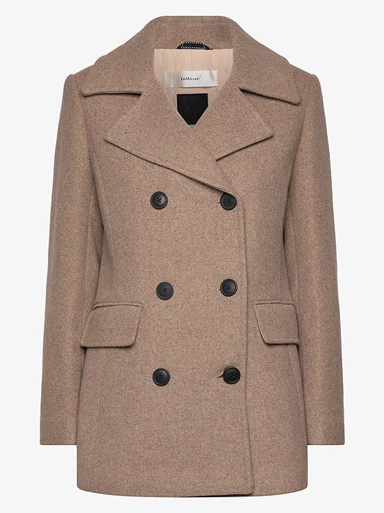 InWear Perry Sailor Coat R Sandy Grey Melange