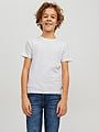 Jack and Jones Junior Organic Basic Tee O-Neck Jnr White