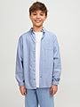 Jack and Jones Junior Junior Oxford Shirt Long Sleeve Cashmere Blue